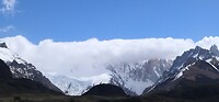 Uitzicht vanaf de route naar mirador los cóndores