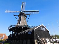Korenmolen ‘t Lam, oudste van Friesland.